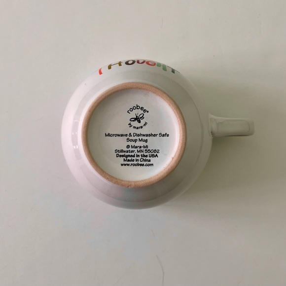 Inspirational oversized soup or coffee mug - Picture 5 of 5